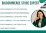 design bigcommerce store redesign bigcommerce landing page store marketing